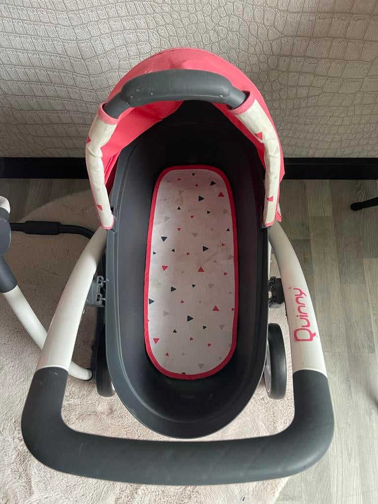Leuke Quinny poppenwagen set, Ophalen of Verzenden, Gebruikt, Babypop