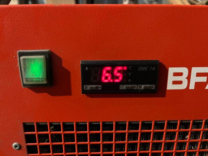 Berko BFA138 Condensdroger Compressor vries-/ luchtdroger, Doe-het-zelf en Verbouw, Compressors, Gebruikt, 100 liter of meer, Minder dan 200 liter/min