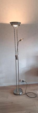Staande leeslamp, Huis en Inrichting, Lampen | Vloerlampen, Ophalen, Gebruikt, Metaal, 150 tot 200 cm