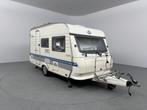 Hobby Excellent 400 SF Voortent Luifel INCL. STALLING, Vast bed, Hobby, Bedrijf, Treinzit