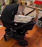 Nuna Mixx Next 2021 kinderwagen Caviar Black compleet, Gebruikt, Combiwagen, Verstelbare duwstang, Ophalen