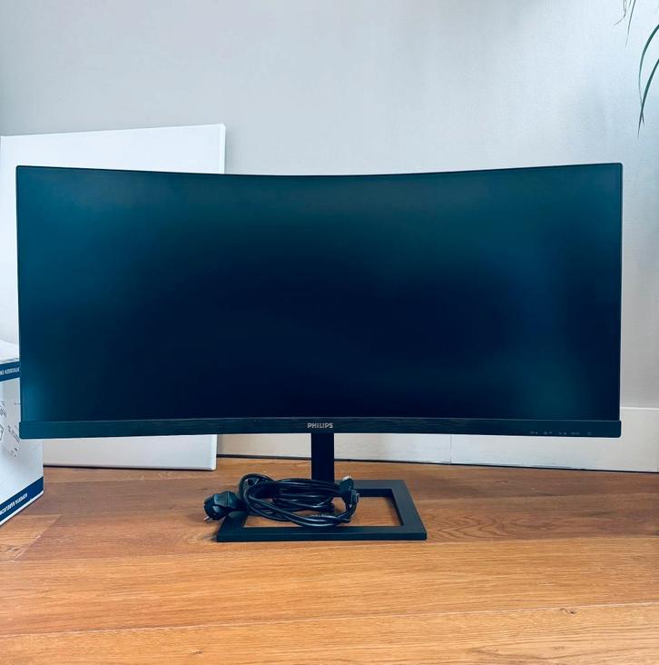 Philips Home monitor (346E2CUAE/00), Computers en Software, Monitoren, Zo goed als nieuw, 61 t/m 100 Hz, DisplayPort, HDMI, USB-C