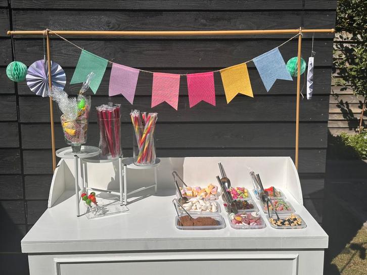 Candy/ Tapas Bar te huur, Hobby en Vrije tijd, Feestartikelen | Verhuur, Nieuw, Overige, Ophalen