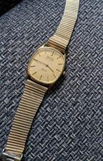 Vintage Pontiac Quartz Polshorloge - Goudkleurig, Overige merken, Gebruikt, Polshorloge, Ophalen of Verzenden