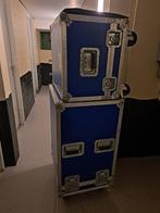 flightcase op wielen met 19 inch rack, Ophalen of Verzenden, Gebruikt, Overige instrumenten