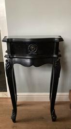 Leuk klein hal sidetable tafeltje met lade, Huis en Inrichting, Tafels | Sidetables, Ophalen, 50 tot 100 cm, Eikenhout, Zo goed als nieuw