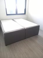 Boxspring 180x200 met opbergruimte, Huis en Inrichting, Grijs, 180 cm, Gebruikt, Ophalen