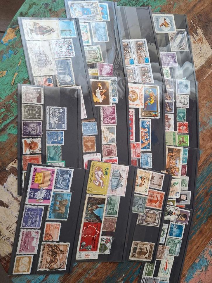 Postzegelverzameling - Diverse landen, Postzegels en Munten, Postzegels | Volle albums en Verzamelingen, Buitenland, Ophalen of Verzenden