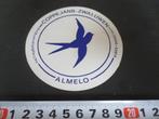 sticker Almelo Coppejans - Zwaluwen volleybalvereniging, Ophalen, Zo goed als nieuw, Bedrijf of Vereniging