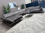 ZGAN Luxe Velvet Velours Design U-Bank - Taupe - 405cm, Ophalen, -, -, Hoekbank