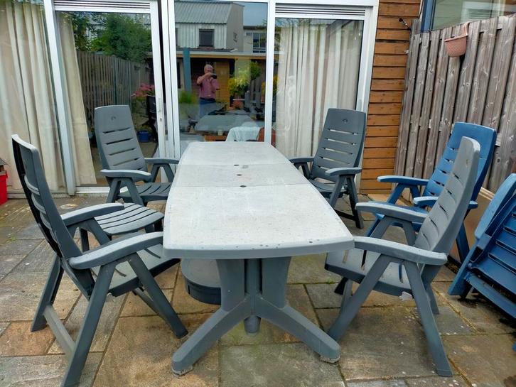 Hartman tuinset, Tuin en Terras, Tuinsets en Loungesets, Gebruikt, Kunststof, Ophalen of Verzenden