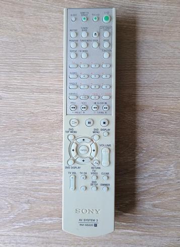 Sony rm-ss220 afstandsbediening origineel rm ss220  beschikbaar voor biedingen