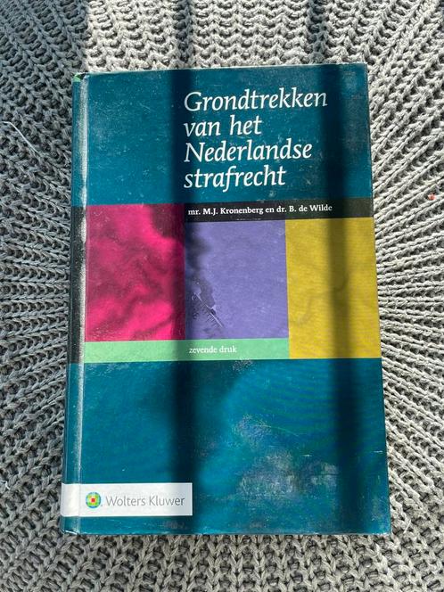 Grondtrekken van het Nederlandse strafrecht, Boeken, Wetenschap, Zo goed als nieuw, Ophalen of Verzenden