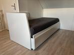 Ikea flekke bedbank met 2 lades wit - 80x200, Ophalen, Wit, Tweepersoons, Zo goed als nieuw