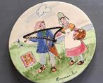 Vintage Frans Decoratief Bord Arromanches 27 cm - ZGAN, Ophalen of Verzenden