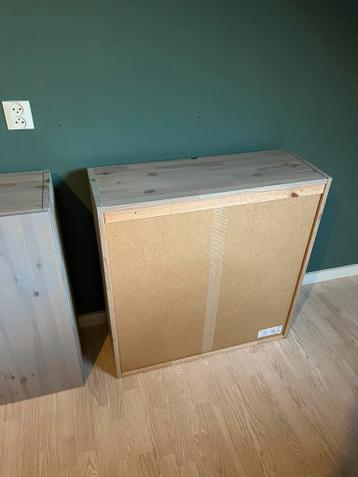 Ikea ivar kasten 2 stuks 80x30x83cm greywash - afbeelding 5