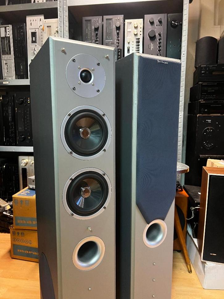 Skytronic 100.070 speaker set, Audio, Tv en Foto, Luidsprekers, Front, Rear of Stereo speakers, 120 watt of meer, Overige merken