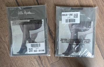 2x Ulla Popken Panty 40 den. Marine Nieuw in verpakking beschikbaar voor biedingen