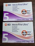 Diabetes naalden 5mm, Ophalen of Verzenden, Nieuw
