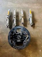 Auto Krik + Reservewiel Reparatie Set Honda Toyota fiat, Ophalen of Verzenden, Gebruikt, Manueel, Schaarkrik