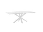 Kave Home Argo Eettafel - 200 x 100 cm - Wit | €499, nu, Kave Home, Kave Home, Vijf personen of meer, Kave Home