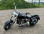 1986 Harley Davidson Fxwg evo 1340 zwart, 2 cilinders, 1340 cc, Chopper, Particulier