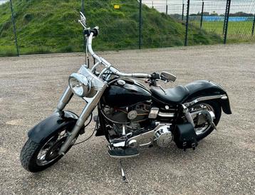 1986 Harley Davidson Fxwg evo 1340 zwart beschikbaar voor biedingen