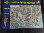 Jan van Haasteren puzzel "HET ONTBREKENDE STUKJE"  1000 stuk, Ophalen of Verzenden, 500 t/m 1500 stukjes, Legpuzzel, Zo goed als nieuw