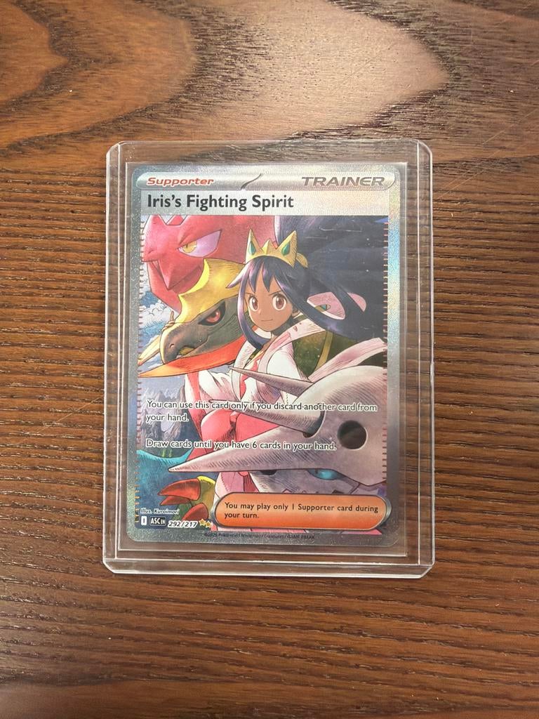 Iris's Fighting Spirit 292/217, Ophalen of Verzenden, Zo goed als nieuw, Losse kaart