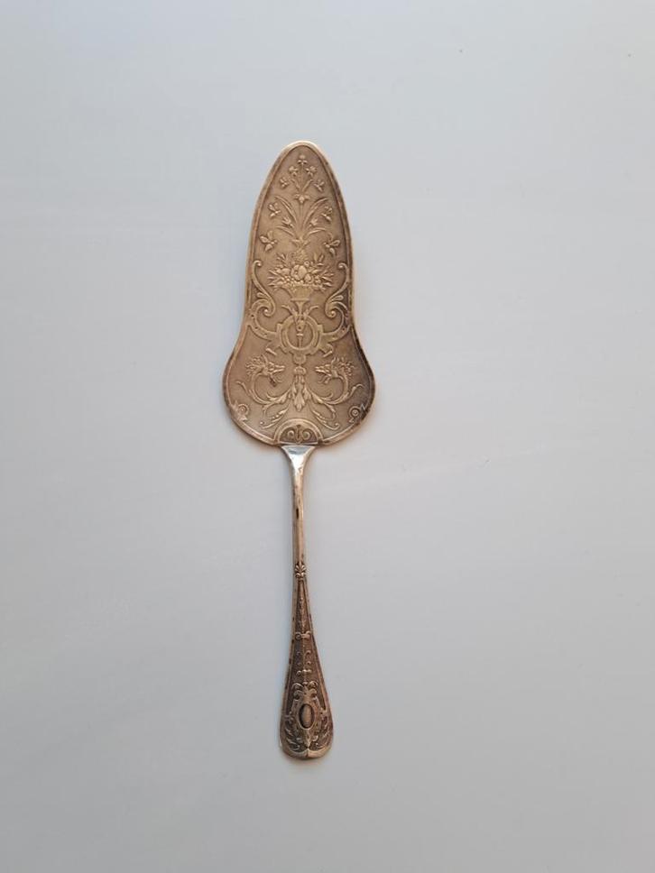 WMF Vintage Taartschep - Rijk Gedecoreerd, Antiek en Kunst, Antiek | Bestek, Ophalen of Verzenden