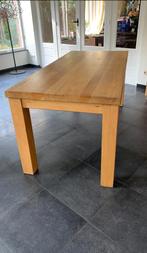 Massief Eiken Tafel, Ophalen, Eikenhout, 50 tot 100 cm, Zo goed als nieuw