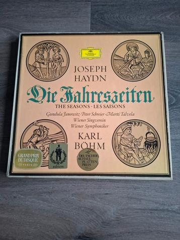 Vinylplaat Joseph Hayden die Jahreszeiten & Karl Bohm  beschikbaar voor biedingen