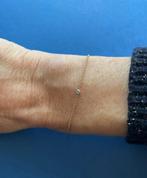 Moederdagkado Vedder.Vedder armbandje met topaas steentje, Sieraden, Tassen en Uiterlijk, Nieuw, Ophalen of Verzenden, Met edelsteen
