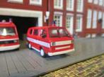 Volkswagen T3 Transporter Feuerwehr Brandweer Gemodificeerd, Hobby en Vrije tijd, Modelauto's | 1:87, Ophalen of Verzenden, Zo goed als nieuw