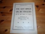 I've got rings on my fingers - maurice scott, Zang, Gebruikt, Ophalen of Verzenden, Artiest of Componist