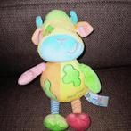 Bambino, kruidvat, evora, tiamo bonte kleuren koe., Kinderen en Baby's, Speelgoed | Knuffels en Pluche, Ophalen of Verzenden, Koe