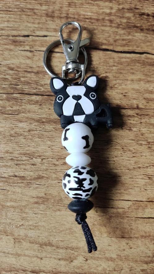 Sleutelhanger Tashanger Boston terriër NIEUW, Hobby en Vrije tijd, Kralen en Sieraden maken, Nieuw, Hanger, Verzenden
