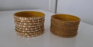 Indiase armbanden. Set van 24. beschikbaar voor biedingen