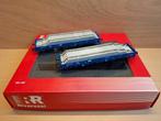 Rivarossi set van 2 Lageboordwagons Railpro met bielzen, Hobby en Vrije tijd, Overige merken, Gelijkstroom, Wagon, Ophalen of Verzenden