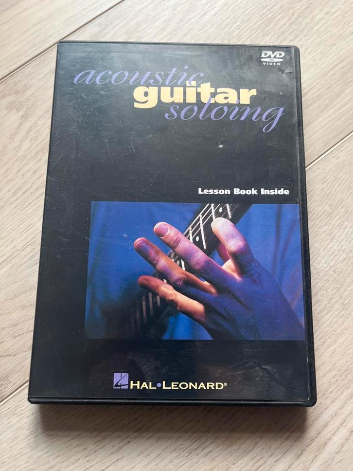 Acoustic Guitar Soloing DVD - Leer Gitaar Spelen!, Cd's en Dvd's, Dvd's | Muziek en Concerten, Gebruikt, Muziek en Concerten, Alle leeftijden