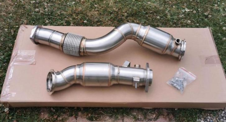 Uitlaat downpipe zonder kats BMW M3 G80 S58 3.0L ZIE ADV, Auto diversen, Tuning en Styling, Ophalen of Verzenden