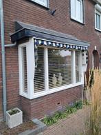 Zwarte houten jaloezieën erker jaren '30 woning, Huis en Inrichting, Ophalen of Verzenden