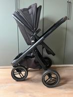 Dubatti One Kinderwagen - Zwart - Complete Set, Kinderen en Baby's, Kinderwagens en Combinaties, Gebruikt, Combiwagen, Met reiswieg