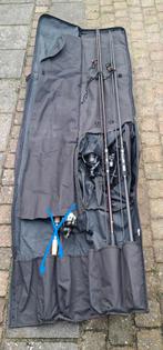 2 karper werphengels inclusief opbergtas, Ophalen of Verzenden, Werphengel