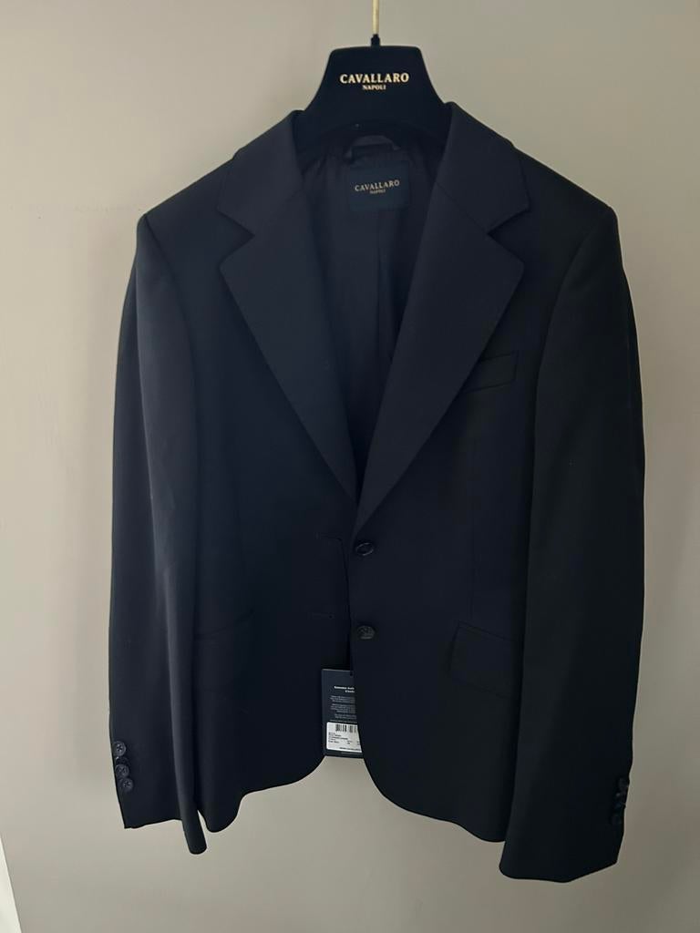 Cavallaro Napoli donkerblauwe blazer 40 nieuw, Maat 38/40 (M), Blauw, Nieuw, Ophalen of Verzenden