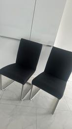 Stevige eetstoelen (Sanders), Huis en Inrichting, Stoelen, Ophalen, Gebruikt, Zwart, Vier