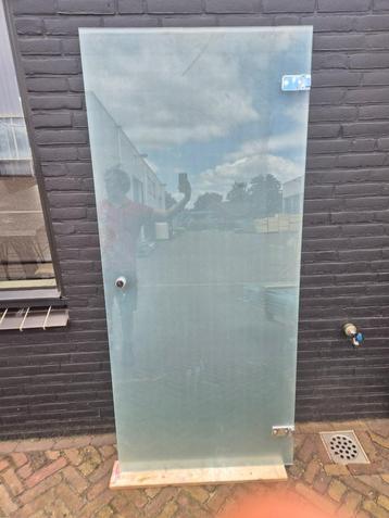 Partij glazen deur binnendeur douchedeur 201x89 cm ( 708 ) beschikbaar voor biedingen