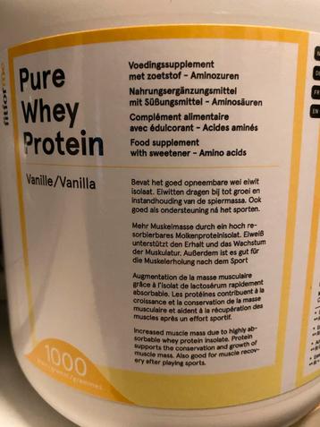 Pure Whey Proteïne Poeder - Vallei Smaak beschikbaar voor biedingen