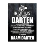 Tekstbord voor de Dartfan, Ophalen of Verzenden, Nieuw
