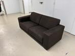 Donkerbruine 2-zits bank, Ophalen, Gebruikt, 150 tot 200 cm, Tweepersoons